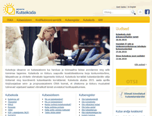 Tablet Screenshot of kutsekoda.ee